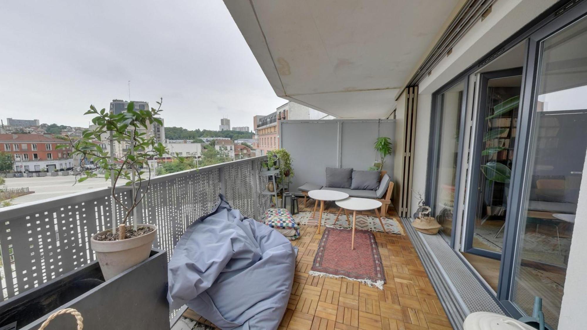 Spacious Flat With Terrasse And Parking Near Metro Bagnolet Kültér fotó